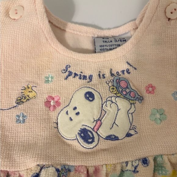 Baby Snoopy Spring Romper - Picture 2 of 6